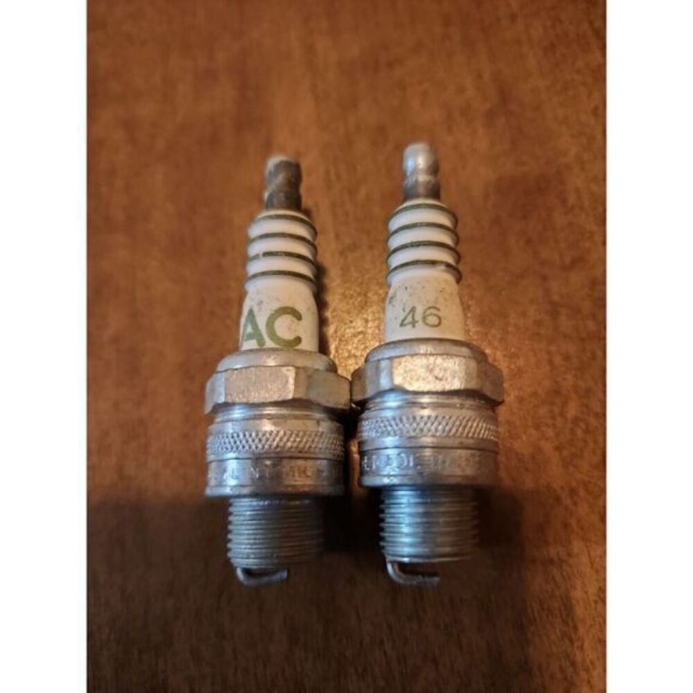 vintage AC spark‎ plug 46